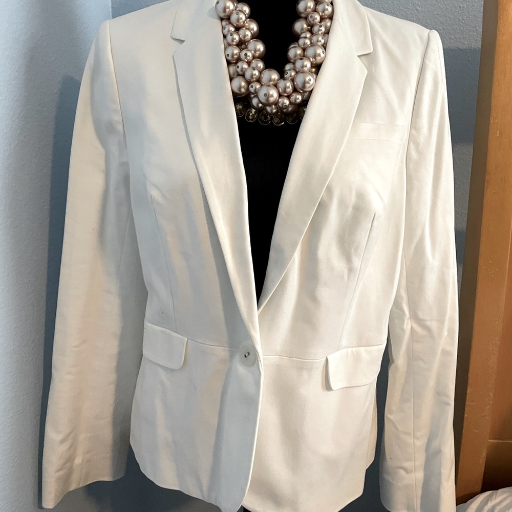 White Blazer The Limited Size Large